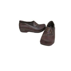 LArtiste Spring Step Burbank Brown Slip-On Shoes Size 41